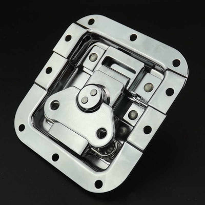 Butterfly Latch Recessed Lockable Black or Chrome Rack Flight Road Case Tool Box