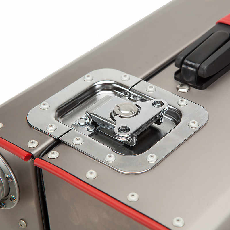 Butterfly Latch Recessed Lockable Black or Chrome Rack Flight Road Cas