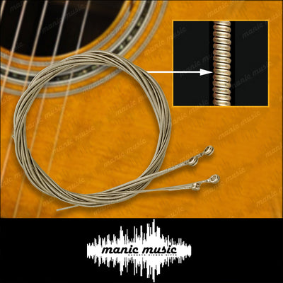 Acoustic Guitar Strings Steel Phosphor Bronze Premium A50 Universal 11-50 + Free Pick
