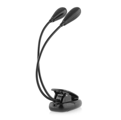 Sheet Music Stand Light Clip On LED Lamp No Flicker, Fully Adjustable Brightness for Musicians DJ's