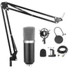 Home Recording Studio Bundle Vocal Condenser Mic Kit Headphones Mixer Interface