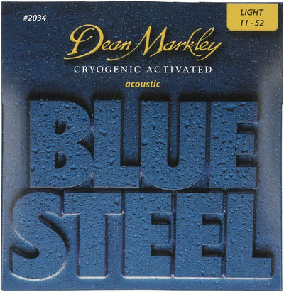 Dean Markley  Blue Steel Long Lasting Acoustic Guitar Strings 10-47 11-52 12-54 13-56