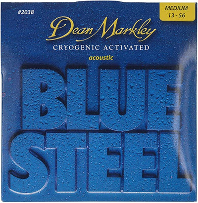 Dean Markley  Blue Steel Long Lasting Acoustic Guitar Strings 10-47 11-52 12-54 13-56