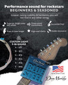 Dean Markley Blue Steel Long Lasting Electric Guitar Strings 9-42 9-46 10-46 10-56 11-52 13-56
