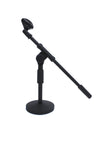 Desktop Microphone Mic Stand Heavy Base Adjustable Bass Drum Guitar Amp