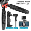 8" LED Ring Light Mini Tripod Stand Kit with Universal Phone Holder & Remote Shutter