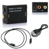 Digital to Analog Audio Converter Adapter 3.5mm Digital Optical Coaxial Toslink DAC RCA