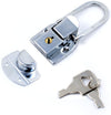 Drawbolt Latch with Key Lock Road Flight Case Hardware Surface-Mount Toggle Catch Hasp