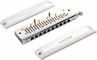 East Top T10-40 Harmonica Chromatic Mouth Organ Key of C Blues Harp