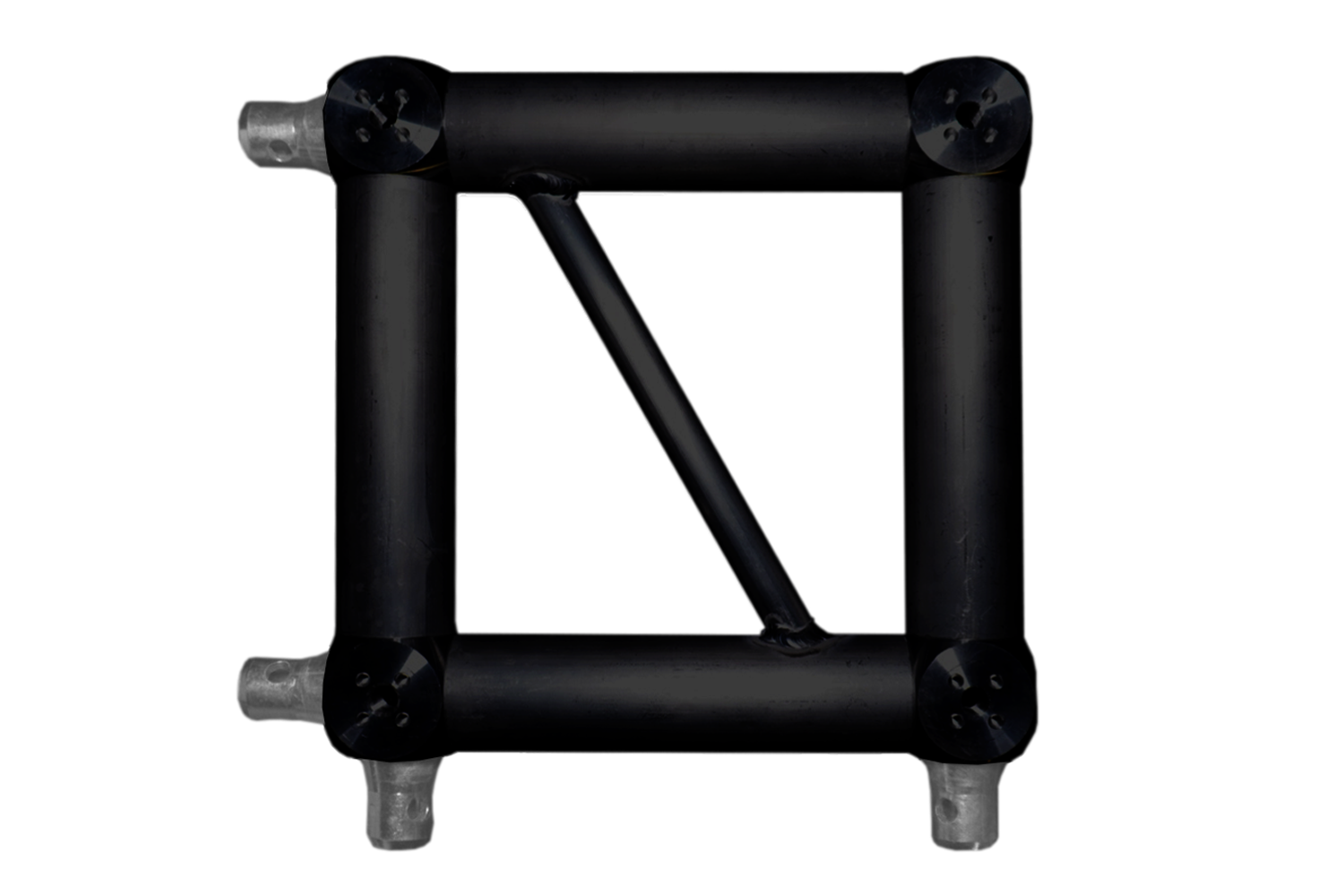 Event Lighting  T3FCBBK - 290mm Flat Truss Cube (Black)