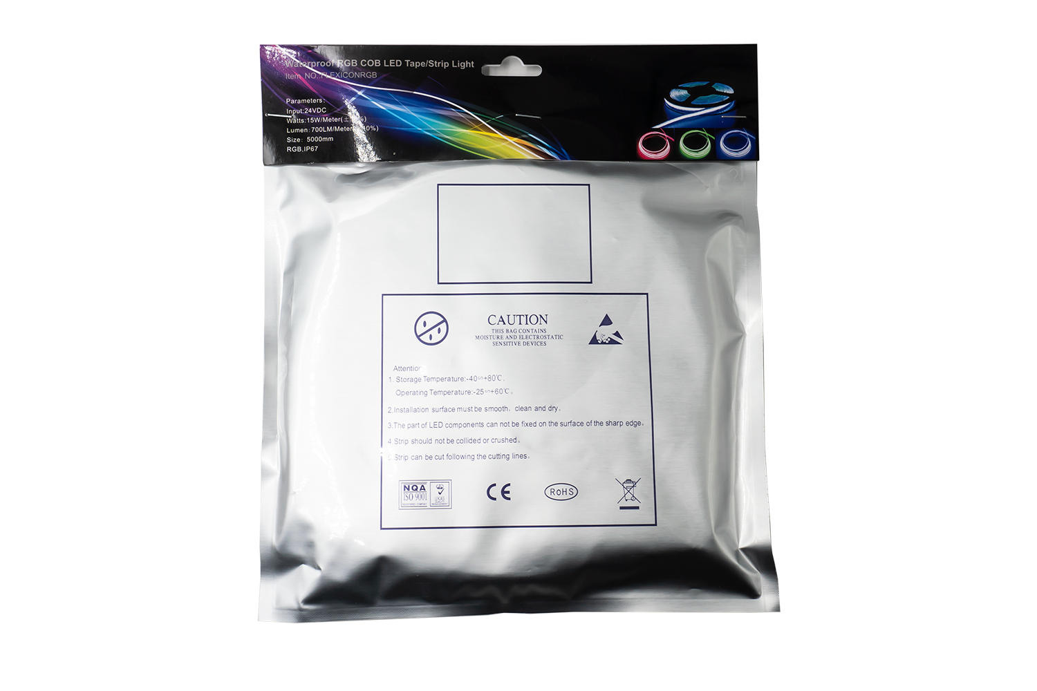 Event Lighting FLEXICOBRGB - COB LED Tape (RGB)