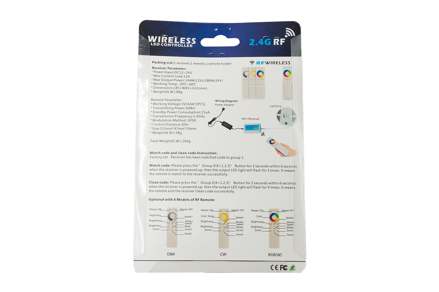 Event Lighting FLEXICONRGB - Controller LED Tape (RGB)