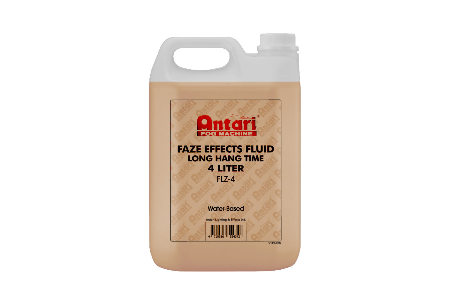 Event Lighting FLZ4 - Antari Long Hang Time Fog Fluid (4 Litre)