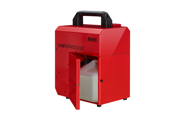 Event Lighting FT200 - IP rated 1600W Fire training fog machine with wireless remote