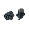 Panel Mount 3 Pole XLR and  6.35mm 1/4" Jack Audio Combo Female Socket