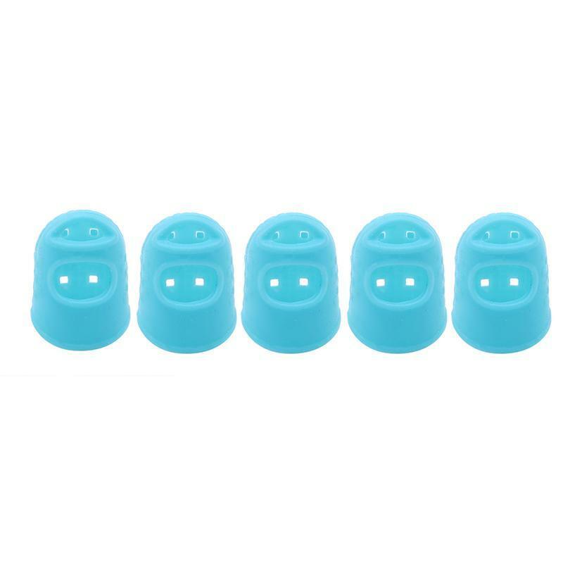 Guitar Fingertip Protectors Silicone Finger Guards Set of 4 pcs