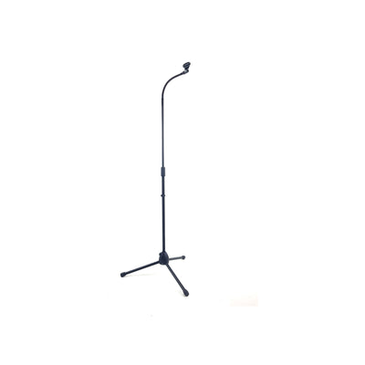 Gooseneck Microphone Stand with Mic Clip Tripod Base Flexible Straight Classic Style