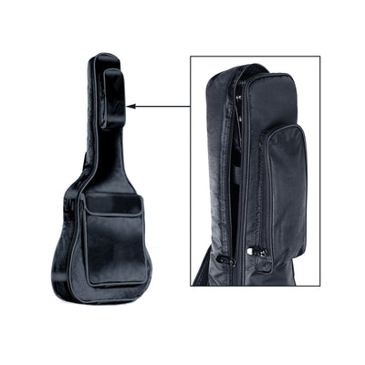 Acoustic Guitar Bag Padded Heavy Duty Gig Back Straps x large Pouch Thick 20mm