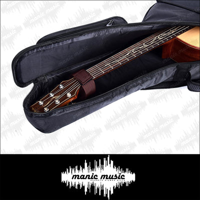 Thick 20mm Heavy Duty Acoustic Guitar Padded Gig Bag Back Straps