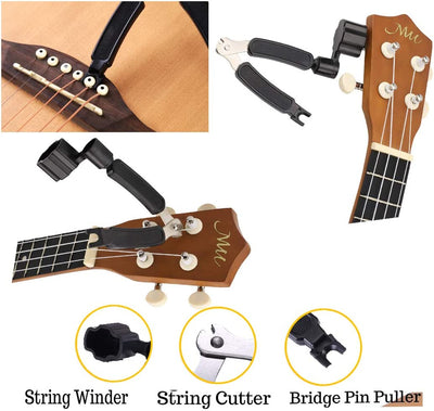 Guitar Repairing Maintenance Tool Kit for Guitar Ukulele Bass Mandolin Banjo