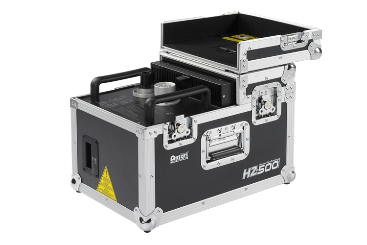 Event Lighting HZ500 - Silent Haze Machine on Flight Case with DMX