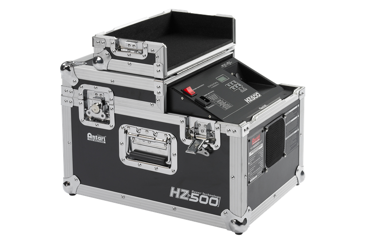 Event Lighting HZ500 - Silent Haze Machine on Flight Case with DMX
