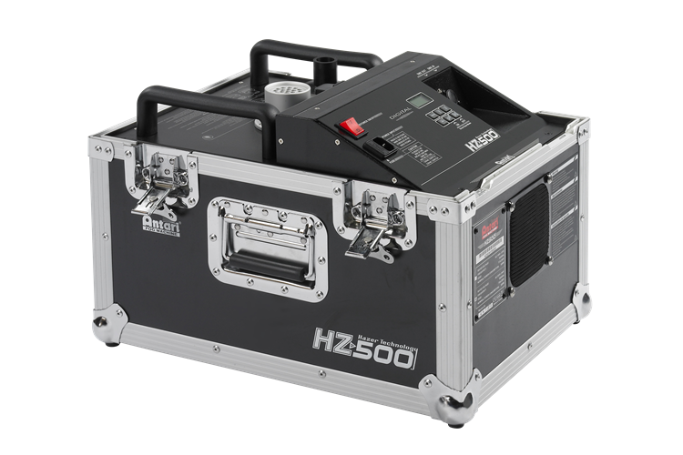 Event Lighting HZ500 - Silent Haze Machine on Flight Case with DMX