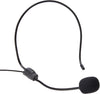Dual or Single Wireless Lavaliere Cordless Microphone Lapel Mic Headset Selectable UHF Frequencies Rechargable