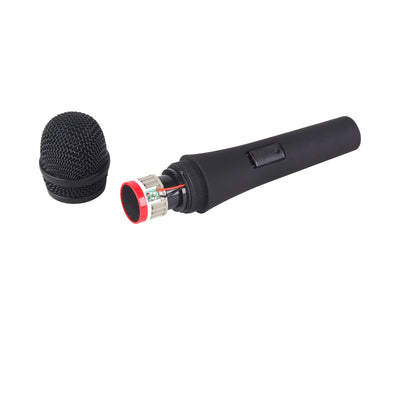 Dynamic Microphone Cardioid Vocal Karaoke Instrument Stage Mic w/ Switch & Cable