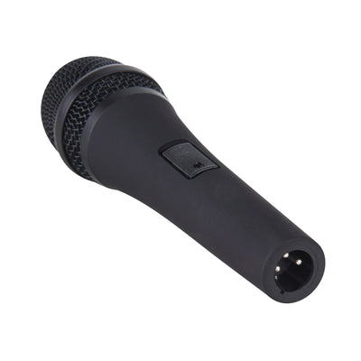 Dynamic Microphone Cardioid Vocal Karaoke Instrument Stage Mic w/ Switch & Cable
