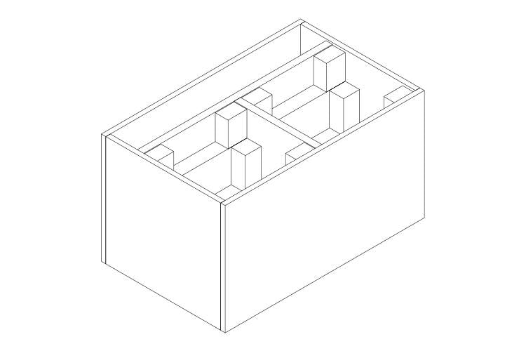 Event Lighting LM2CASE7X30 - Road Case for LM7X30