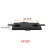 Music Mic Stand Clamp-on Tray Metal Shelf For Accessories Projector Stand Mouse Pad