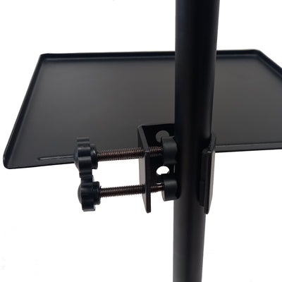 Microphone Mic Stand Clamp-on Tray Metal Mounting Clamp Clip For Accessories Projector Stand Mouse