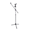 Microphone Stand Mic Clip and 360° Tablet Mobile Phone Mount Holder Karaoke Pack