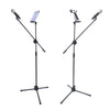 Microphone Stand Mic Clip and 360° Tablet Mobile Phone Mount Holder Karaoke Pack