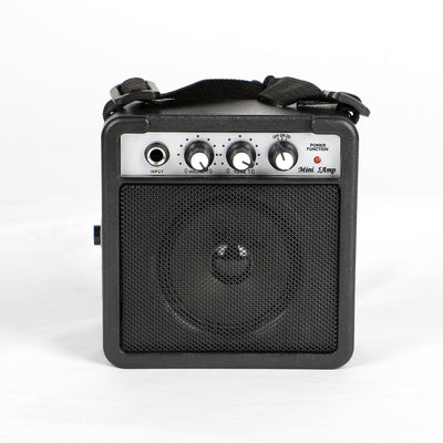 Guitar Amp Ukulele Amplifier Speaker Mini 5w 9v Battery Powered