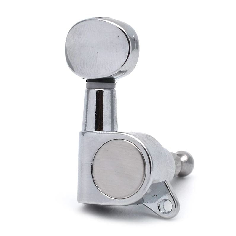 Ukulele Tuning Pegs Parts Uke Chromed Mini Sealed Machine Head Complete set of 4