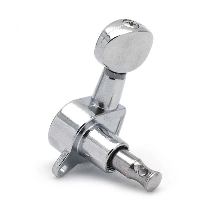 Ukulele Tuning Pegs Parts Uke Chromed Mini Sealed Machine Head Complete set of 4