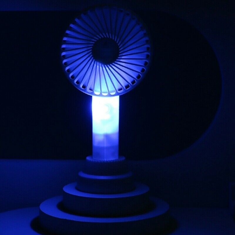 Portable Handheld USB Rechargeable Fan Device Desktop Air Cooler Outdoor Travel Car Home Office
