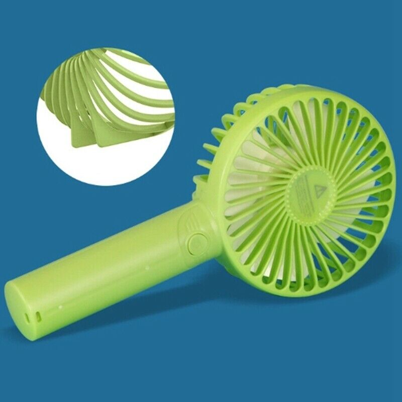 Portable Handheld USB Rechargeable Fan Device Desktop Air Cooler Outdoor Travel Car Home Office