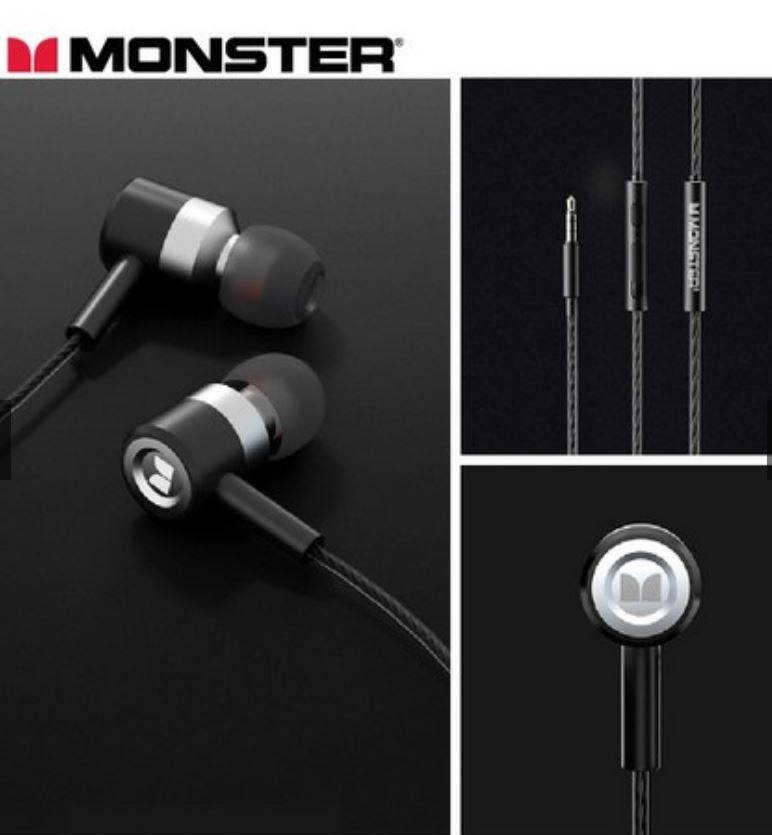 Genuine Monster in Ear Headphones Earphones Earbuds Enjoy Your Favorite Beats Better
