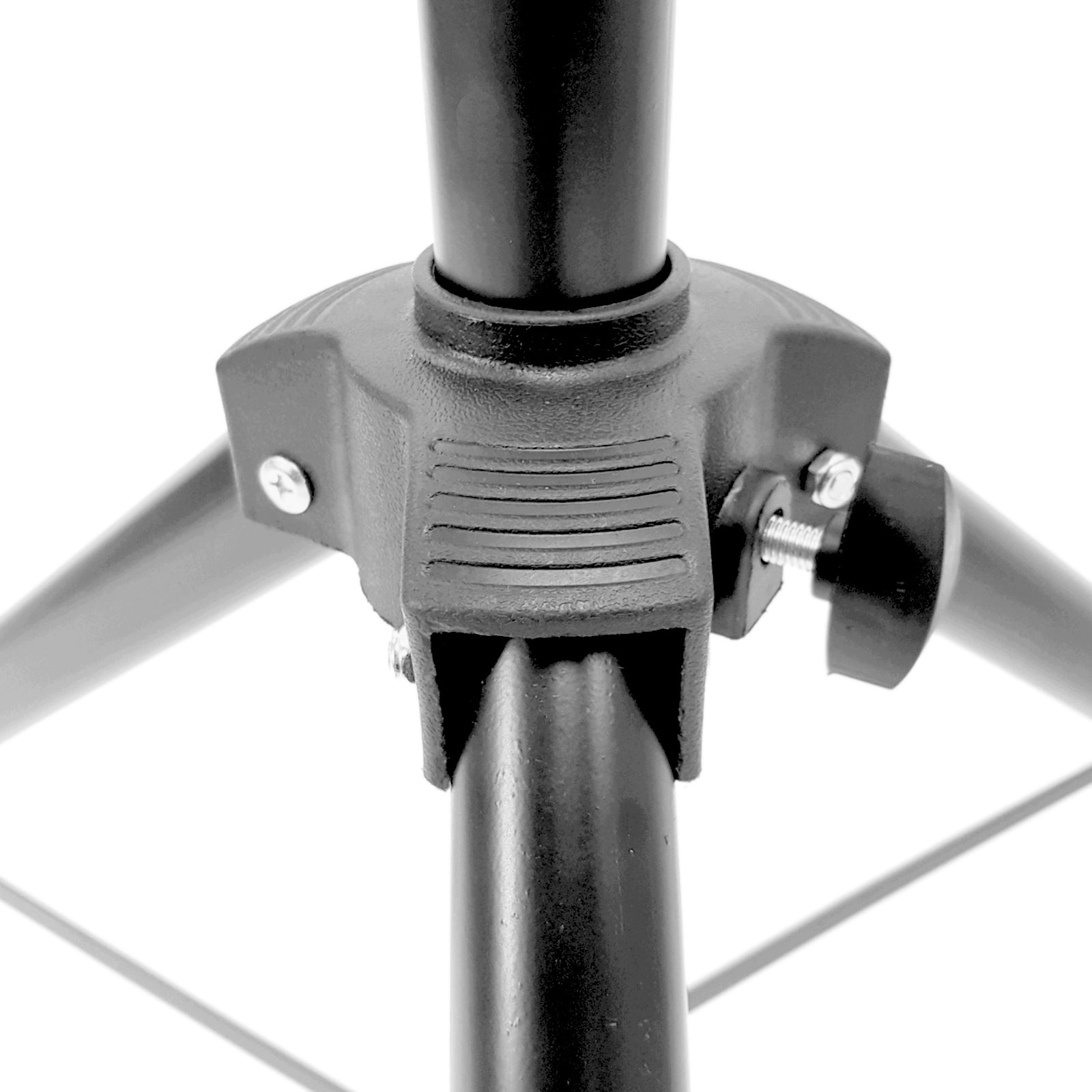 PA Speaker Stand Tripod Single or Pair 30KG Economy Adjustable Height 1.2m to 1.8m