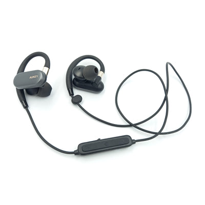 AUKEY Bluetooth Earbuds Premium Sport earphones with carry Pouch