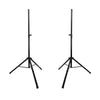 PA Speaker Stand Tripod Single or Pair 30KG Economy Adjustable Height 35mm Mount