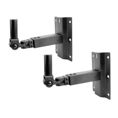 Pair Or Single Speaker Wall Mount Bracket PA Speaker Mounting Heavy 45KG Extendable Adjustable Tilt Pan