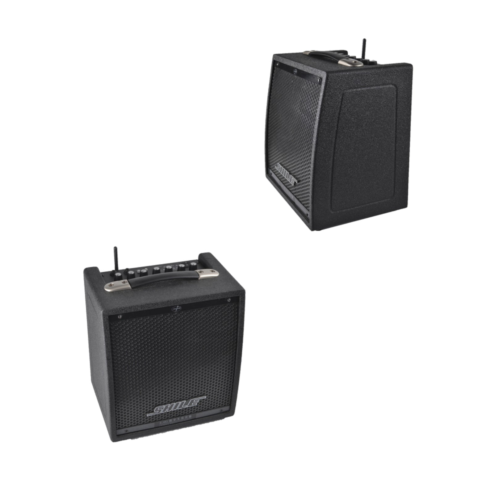 PA Speaker + 2.4 GHz Wireless Mic Headset + Optional Single or Dual Wireless Microphones AUX mp3