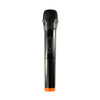 Bluetooth PA Party Speaker 8" & Wireless Microphone Portable Trolley Rechargeable Remote Radio DJ USB LED