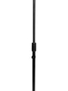 Straight Mic Stand Heavy Round Base Black Full size + Mic Microphone mount Clip