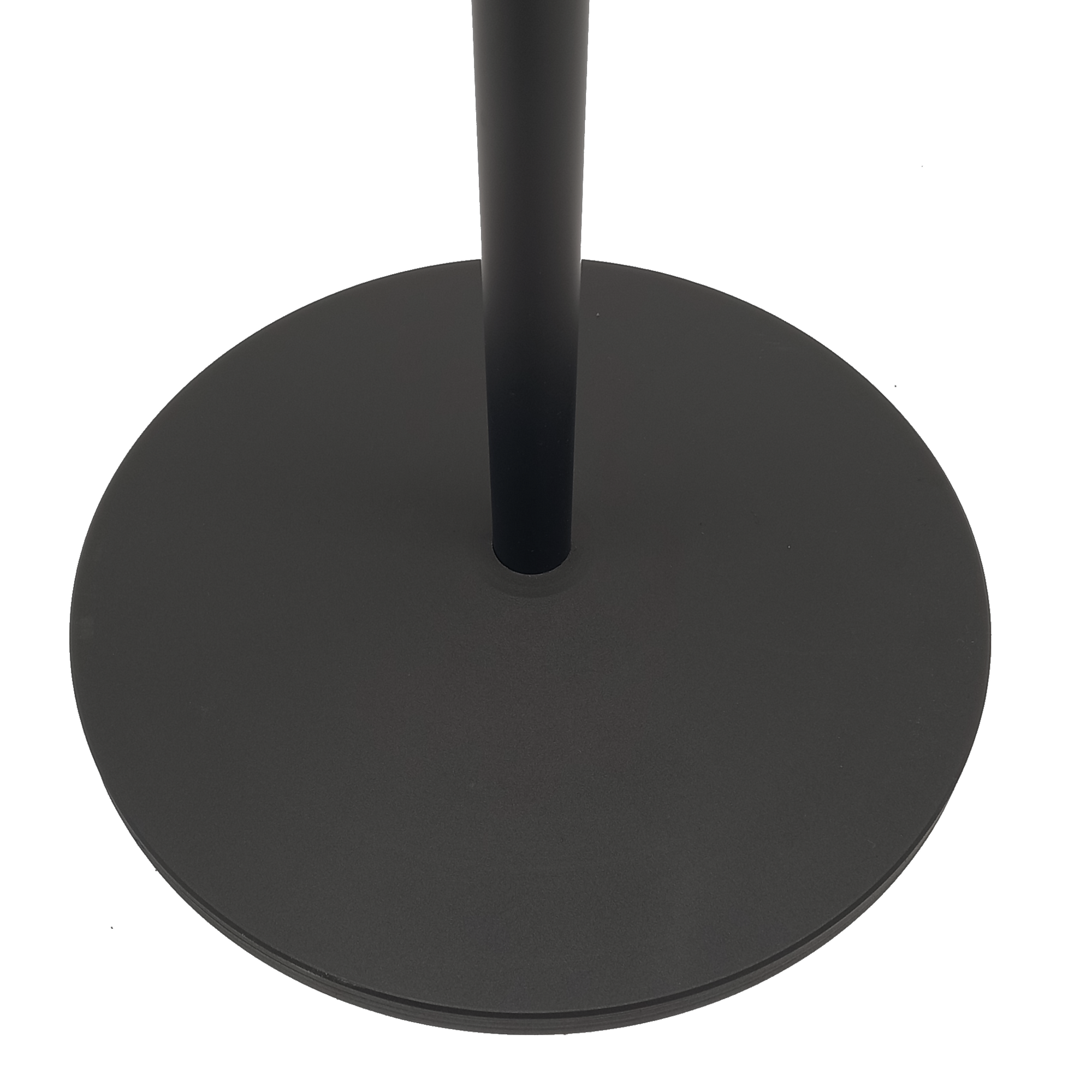 Mic Stand Round Base Solid Cast Metal Extra Tall 2.4M Heavy Duty Straight or Boom Microphone Stand