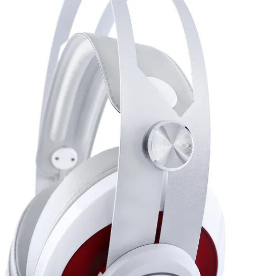 USB Gaming Headset Stereo Surround PC Computer Headphone Mic LED Speed Controls